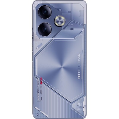 Смартфон TECNO POVA 6 (LI7) 6.78" 12/256ГБ, 2SIM, 6000мА•год, Interstellar Blue