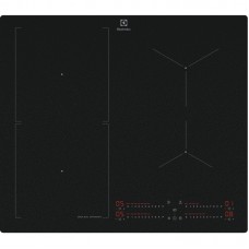 Варильна поверхня Electrolux індукційна, 60см, розширена зона, датчик кипіння, Hob2Hood, чорний матовий Варильна поверхня Electrolux індукційна, 60см, розширена зона, датчик кипіння, Hob2Hood, чорний матовий