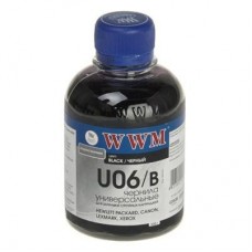 Чорнило WWM Universal Canon/HP/Lexmark/Xerox Black (U06/B) Чорнило WWM Universal Canon/HP/Lexmark/Xerox Black (U06/B)