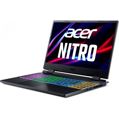 Ноутбук Acer Nitro 5 AN515-58 15.6&quot; FHD IPS, Intel i5-12450H, 16GB, F512GB, NVD4050-6, Lin, чорний