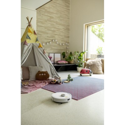 Робот-пилосос karcher RVC 3, h=0.97см, вологе прибирання, конт пил -0.24л, вода -0.28л, автон. робота до 130хв, Bluetooth, білий