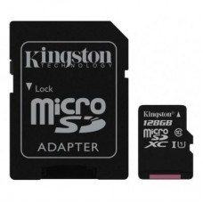 Карта пам'яті Kingston 128GB microSDXC class 10 UHS-I Canvas Select (SDCS/128GB) Карта пам'яті Kingston 128GB microSDXC class 10 UHS-I Canvas Select (SDCS/128GB)