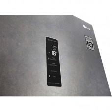 Холодильник с нижн. мороз. камерою LG GA-B509MCUM, 203х68х60см, 2 дв., Холод.відд. - 277л, Мороз. відд. - 107л, A++, NF, инв., Зона свіжості, Зовнішній дисплей, Сірий бетон Холодильник с нижн. мороз. камерою LG GA-B509MCUM, 203х68х60см, 2 дв., Холод.відд. - 277л, Мороз. відд. - 107л, A++, NF, инв., Зона свіжості, Зовнішній дисплей, Сірий бетон