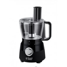 Кухонна машина Russell Hobbs Matte Black, 600Вт, чаша-пластик, корпус-пластик, насадок-9, чорний Кухонна машина Russell Hobbs Matte Black, 600Вт, чаша-пластик, корпус-пластик, насадок-9, чорний
