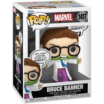 Фігурка Funko POP Marvel: Bruce Banner (DON'T MAKE ME ANGRY)