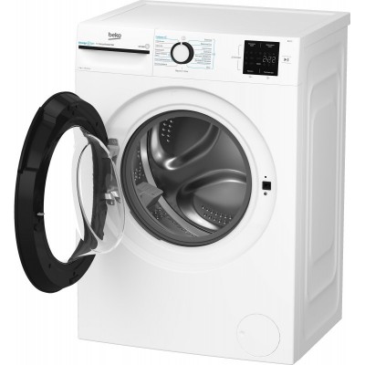Пральна машина Beko фронтальна, 7кг, 1200, B, 50см, дисплей, інвертор, пара, білий