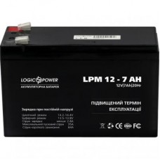 Батарея до ДБЖ LogicPower LPM 12В 7 Ач (3862) Батарея до ДБЖ LogicPower LPM 12В 7 Ач (3862)