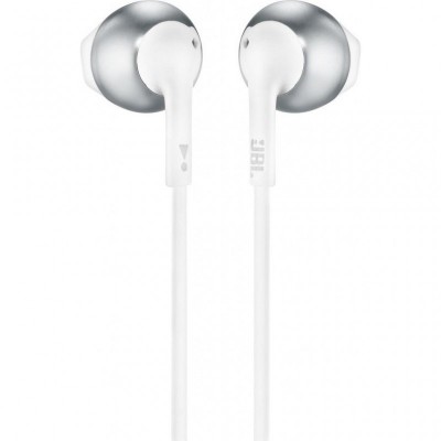 Наушники JBL T205 Silver (JBLT205CRM)