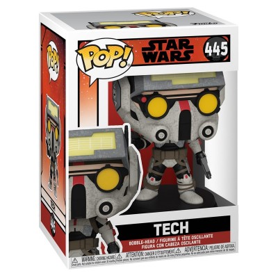 Фігурка Funko POP! Bobble Star Wars Bad Batch Tech 55502 (56280)