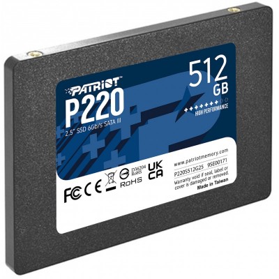 Накопичувач SSD Patriot 2.5&quot; 512GB SATA P220