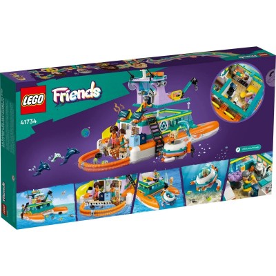 Конструктор LEGO Friends Човен морської рятувальної бригади