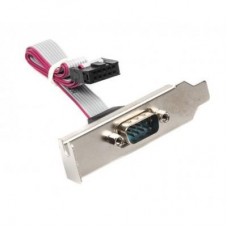 Кабель для передачі даних 1xCOM Low profile Cablexpert (CC-DB9ML-01) Кабель для передачі даних 1xCOM Low profile Cablexpert (CC-DB9ML-01)