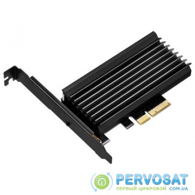 Плата расширения Silver Stone PCIe x4 до SSD m.2 NVMe Heatsink (SST-ECM24)