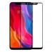 Скло захисне MakeFuture для Xiaomi Mi8 Black Full Cover Full Glue (MGFCFG-XM8B)