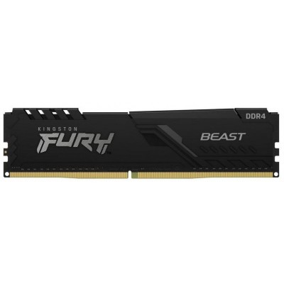 Пам'ять до ПК Kingston DDR4 2666 32GB KIT (16GBx2) Kingston Fury Beast