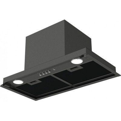 Витяжка Electrolux вбудована, 60см, 600м.куб/год., чорний