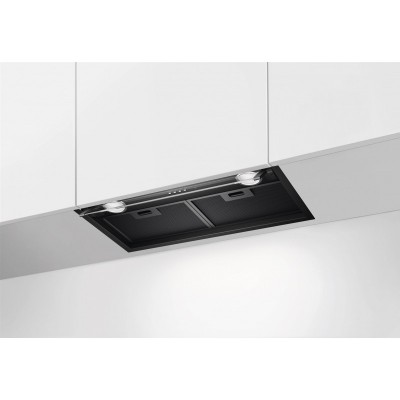 Витяжка Electrolux вбудована, 60см, 600м.куб/год., чорний
