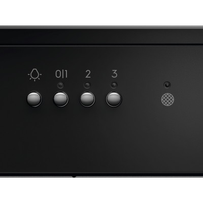 Витяжка Electrolux вбудована, 60см, 600м.куб/год., чорний