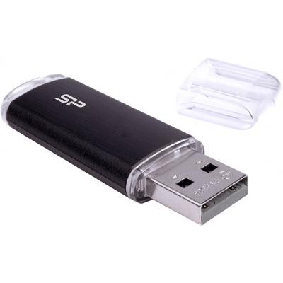 USB флеш накопитель Silicon Power 32GB Ultima U02 Black USB 2.0 (SP032GBUF2U02V1K)