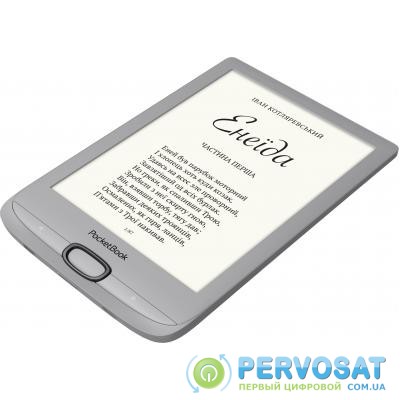 Электронная книга PocketBook 616 Basic Lux2, Silver (PB616-S-CIS)