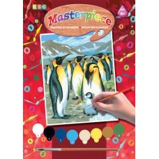 Набір для творчості Sequin Art Painting by numbers Junior Пінгвіни 23*30см Набір для творчості Sequin Art Painting by numbers Junior Пінгвіни 23*30см