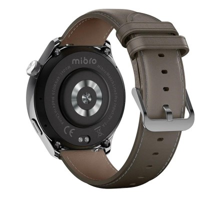 Смарт-годинник Mibro Lite 3 Pro 45мм, 1.32", 466x466, AMOLED, BT 5.3, GPS, 5 ATM, сірий хакі Смарт-годинник Mibro Lite 3 Pro 45мм, 1.32", 466x466, AMOLED, BT 5.3, GPS, 5 ATM, сірий хакі