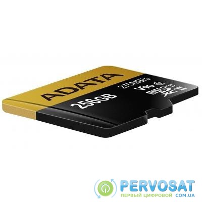 Карта памяти A-DATA 256GB microSD class 10 UHS-II U3 (AUSDX256GUII3CL10-C)