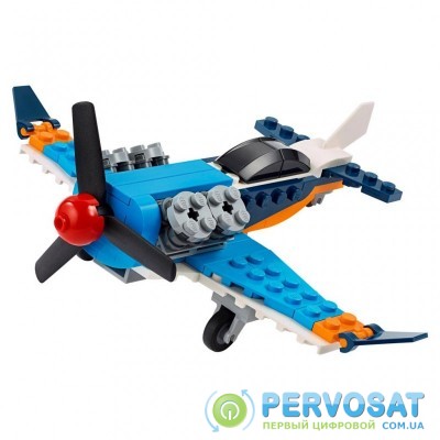 Конструктор LEGO Creator Винтовой самолёт 128 деталей (31099)
