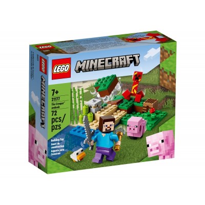 Конструктор LEGO Minecraft Засідка Кріпера 21177