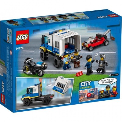 Конструктор LEGO City Police Полицейская машина для перевозки заключенных (60276)