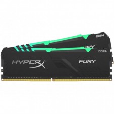 Модуль пам'яті для комп'ютера DDR4 32GB (2x16GB) 3200 MHz HyperX Fury RGB HyperX (HX432C16FB4AK2/32) Модуль пам'яті для комп'ютера DDR4 32GB (2x16GB) 3200 MHz HyperX Fury RGB HyperX (HX432C16FB4AK2/32)
