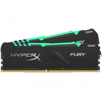 Модуль памяти для компьютера DDR4 32GB (2x16GB) 3200 MHz HyperX Fury RGB HyperX (HX432C16FB4AK2/32)