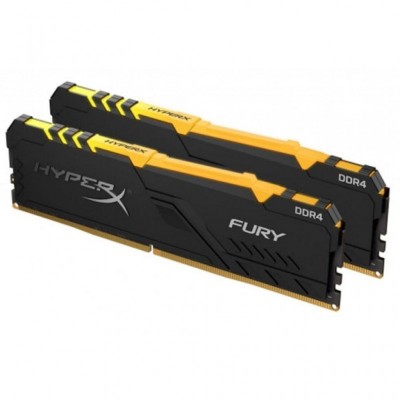 Модуль памяти для компьютера DDR4 32GB (2x16GB) 3200 MHz HyperX Fury RGB HyperX (HX432C16FB4AK2/32)