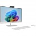 Комп'ютер персональний моноблок HP All-in-One 23.8" FHD IPS AG, AMD R5-340 AI, 16GB, F512GB, UMA, WiFi, кл+м, Win11, білий