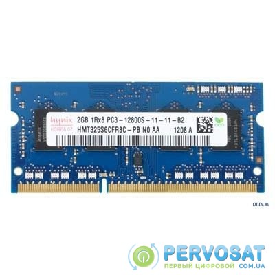 Модуль памяти для ноутбука SoDIMM DDR3 2GB 1600 MHz Hynix (HMT325S6BFR8C-PBN / HMT325S6CFR8C-PBN)
