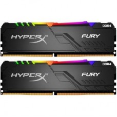 Модуль пам'яті для комп'ютера DDR4 64GB (2x32GB) 3600 MHz HyperX Fury RGB Black Kingston (HX436C18FB3AK2/64) Модуль пам'яті для комп'ютера DDR4 64GB (2x32GB) 3600 MHz HyperX Fury RGB Black Kingston (HX436C18FB3AK2/64)