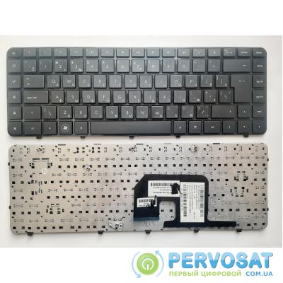 Клавиатура ноутбука HP Pavilion dv6-3000 черная с черной рамкой UA (LX6/NSK-HR0UQ 01/9Z.N4CUQ.001/AELX6U00210)