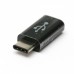 Переходник PowerPlant micro USB to Type C (KD00AS1260)