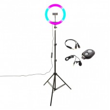 Набір блогера XoKo BS-600+ stand 65-185cm with RGB LED, microphone, remote cont (BS-600+) Набір блогера XoKo BS-600+ stand 65-185cm with RGB LED, microphone, remote cont (BS-600+)