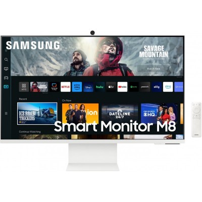 Монітор Samsung 32&quot; 4K Smart Monitor M8 M80C HDMI, USB, USB-C, BT, VA, 3840x2160, 4ms