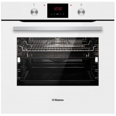 Духова шафа Hansa електрична, 77л, A, дисплей, конвекція, білий