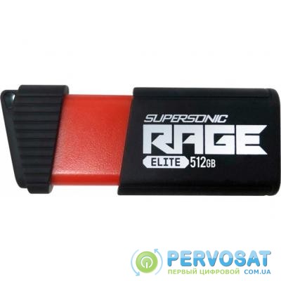USB флеш накопитель Patriot 512GB Supersonic Rage Elite USB 3.1 (PEF512GSRE3USB)