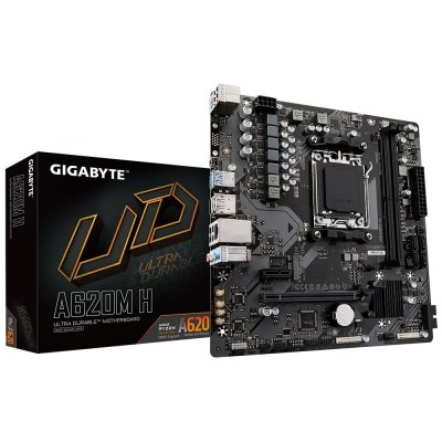 Материнська плата GIGABYTE A620M H sAM5 H620M 2xDDR5 M.2 HDMI DP mATX