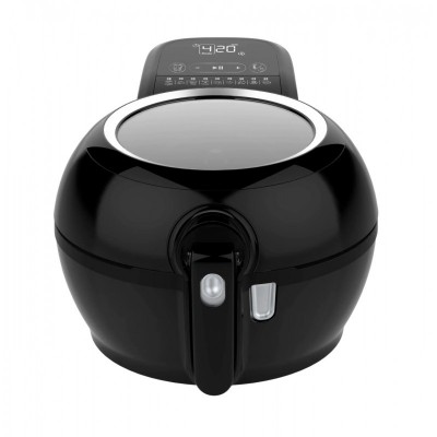 Мультипіч Tefal ActiFry Genius, 1350Вт, чаша-1,2л, сенсорне керув., підкл. до смартфону, авто перемішування, пластик, чорний