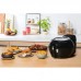 Мультипіч Tefal ActiFry Genius, 1350Вт, чаша-1,2л, сенсорне керув., підкл. до смартфону, авто перемішування, пластик, чорний