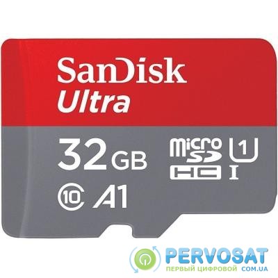 Карта памяти SANDISK 32GB micro-SD class 10 UHS-I Ultra (SDSQUAR-032G-GN6MA)