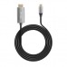 Дата кабель USB-C to HDMI 1.8м BLACK Trust (23332)