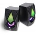 Акустична система MICROLAB B-25 2.0, USB, LED, чорний