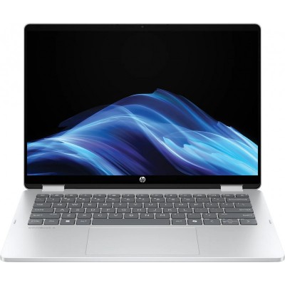 Ноутбук HP OmniBook 5 Flip x360 14" 2K IPS Touch, Intel 5-120U, 16GB, F512GB, UMA, DOS, сріблястий