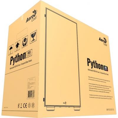 Корпус AeroCool Python-G-BK-v1 (4718009158689)